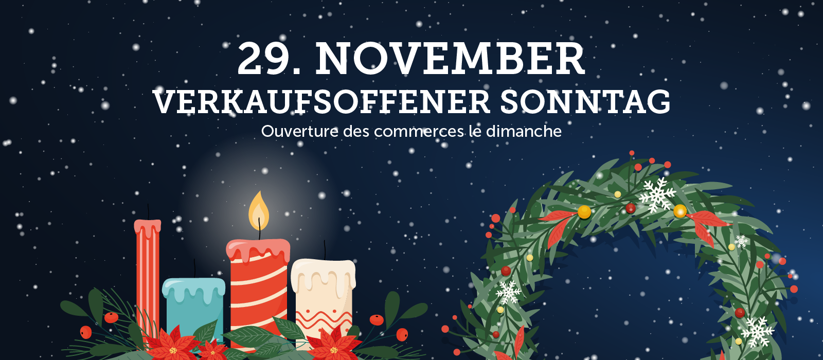 Verkaufsoffener Sonntag in Saarlouis am 29. November 2026 von 13:00 bis 18:00 Uhr